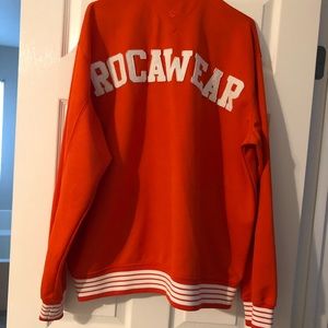 Men’s orange rocawear jacket